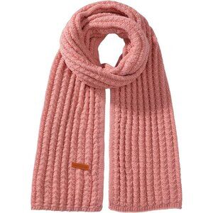 Women's Pink Fashionable Casual Scarf Soft Acrylic Winter Warm Stylish Design